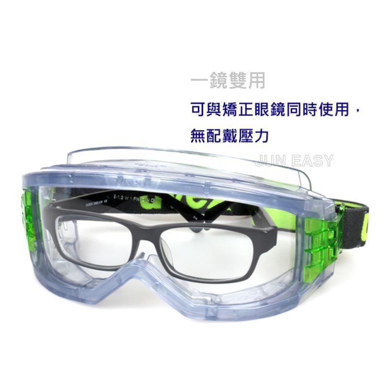 德國製 UVEX9301抗化學防塵護目鏡 防霧、抗刮、耐化學《JUN EASY》-細節圖2
