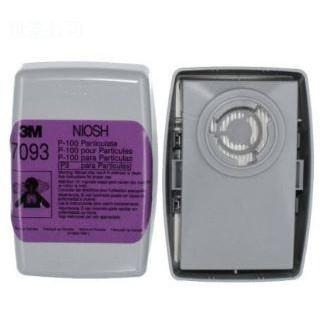 3M 7093 P100等級防塵濾罐 加拿大製 防塵率達99.97% 可測試配戴時氣密度型 濾棉匣 2入/包-細節圖2