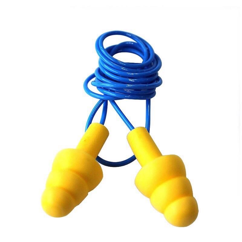 附發票 3M 340-4004傘形帶線防音耳塞 帶線樹狀耳塞 可水洗 噪音 25dB 100副/盒-細節圖3