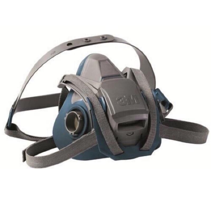 3M 6502QL 快拆式防毒面具 美國製 耐用舒適型 矽膠防毒面具 雙罐式防毒面具《JUN EASY》-細節圖2