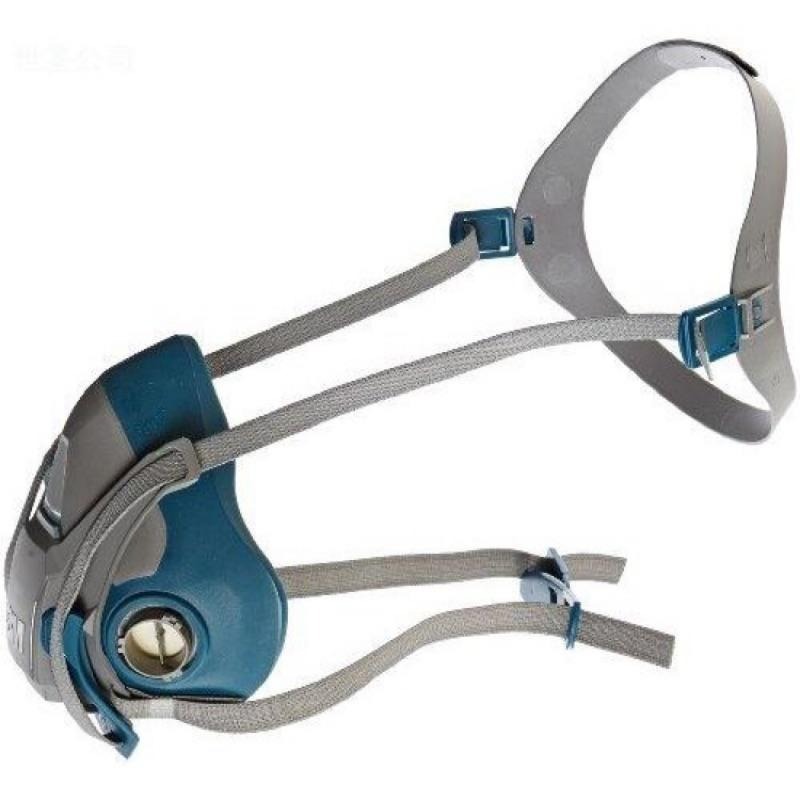 3M 6502QL 快拆式防毒面具 美國製 耐用舒適型 矽膠防毒面具 雙罐式防毒面具《JUN EASY》-細節圖3