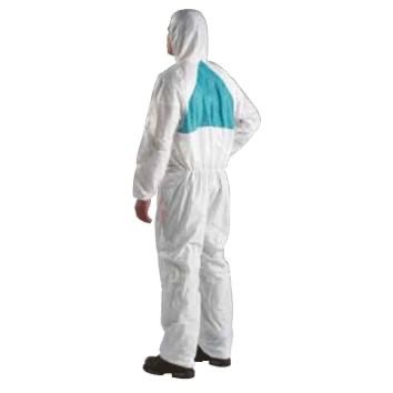 附發票 3M 4520 D級防護衣連身式透氣防護衣 防液體噴濺 汙染 化學 生化-細節圖2