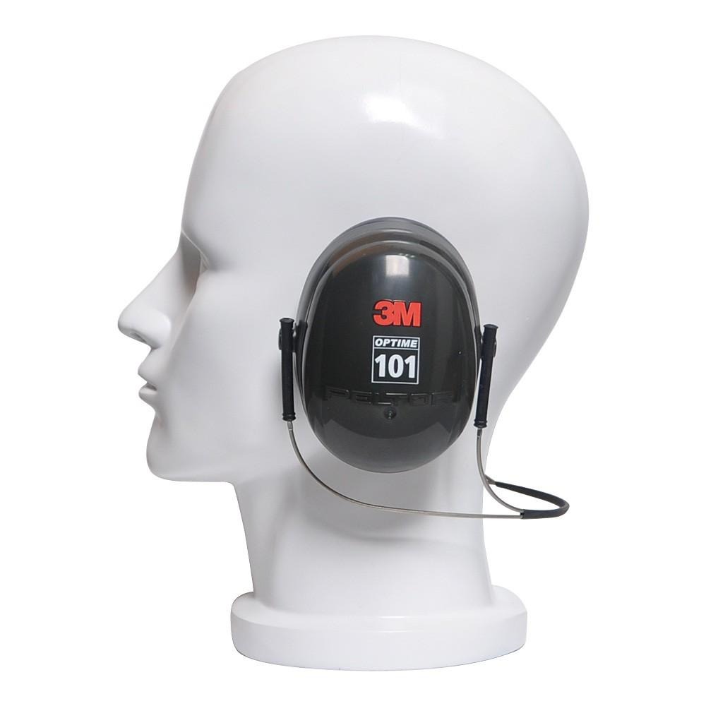 附發票 3M H7B 頸後式 防噪音 射擊 專業工業防護耳罩 重度吵雜環境 NRR 值26dB-細節圖3