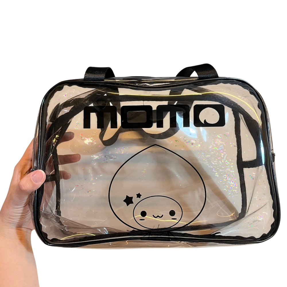 ❮二手❯ momo 乾濕分層防水健身沙灘游泳包 健身包 游泳包 沙灘包 乾溼分離包 泡湯 旅行包 透明沙灘包透明防水便攜-細節圖2