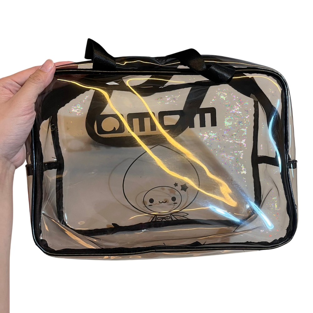 ❮二手❯ momo 乾濕分層防水健身沙灘游泳包 健身包 游泳包 沙灘包 乾溼分離包 泡湯 旅行包 透明沙灘包透明防水便攜-細節圖5