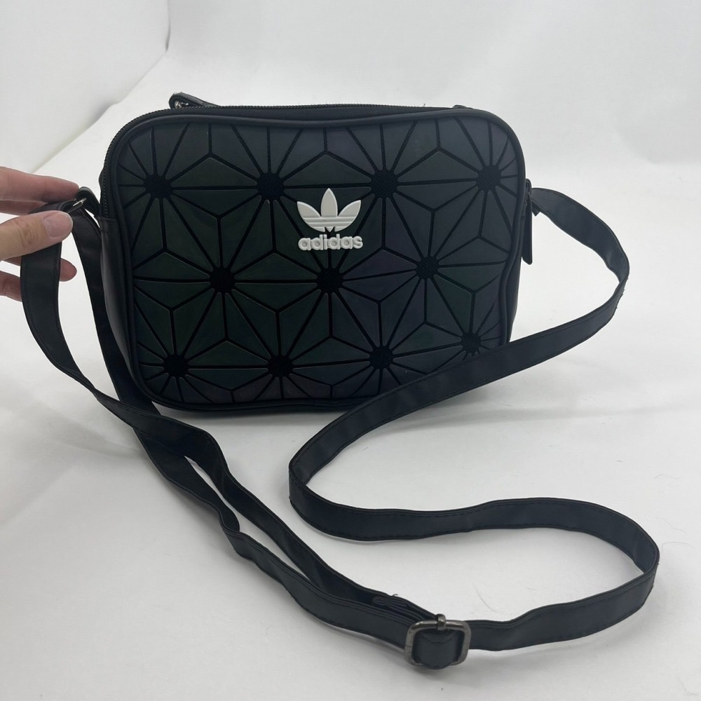 ❮二手❯ 德國 Adidas 愛迪達 三宅一生 Issey Miyake 菱形背包 相機包 小方包 背包 側背包