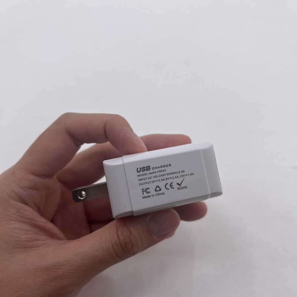 ❮二手❯ QC 3.0 快速充電器 LED顯示充電頭 智慧型手機 iPhone 3.1A 2*USB 連接 LED 顯示-細節圖6