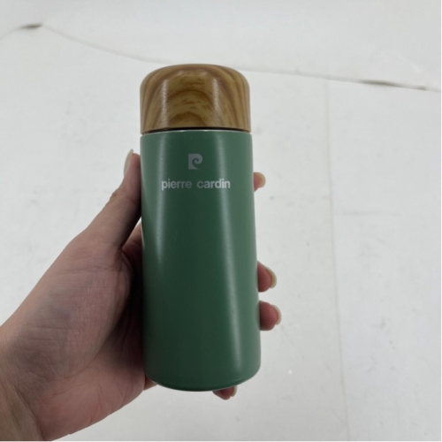 ❮近新❯ pierre cardin 皮爾卡登 SUS 316不鏽鋼 口袋杯 DH 綠色 保溫瓶 保溫杯 保冷杯 保冷瓶