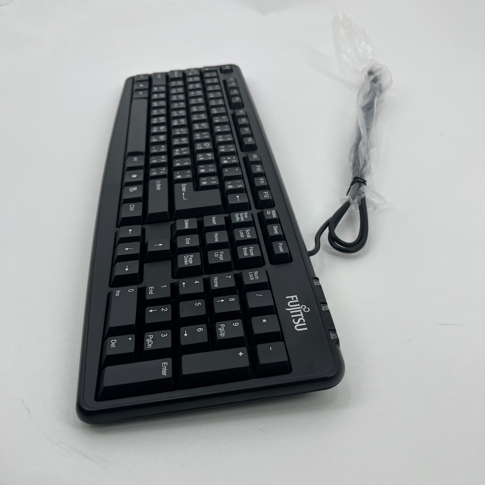 ❮二手❯ 日本 FUJITSU 富士通 USB有線鍵盤 HDKBD0017B-01 USB Wired keyboard-細節圖5