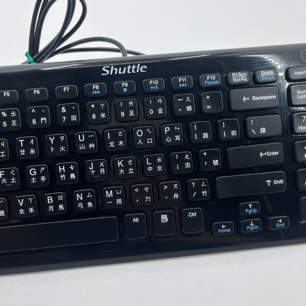 ❮二手❯ Shuttle 浩鑫 KB40 鍵盤 黑色 巧克力型按鍵 USB連接介面 有線鍵盤 鍵盤 滑鼠 桌機 筆電-細節圖3
