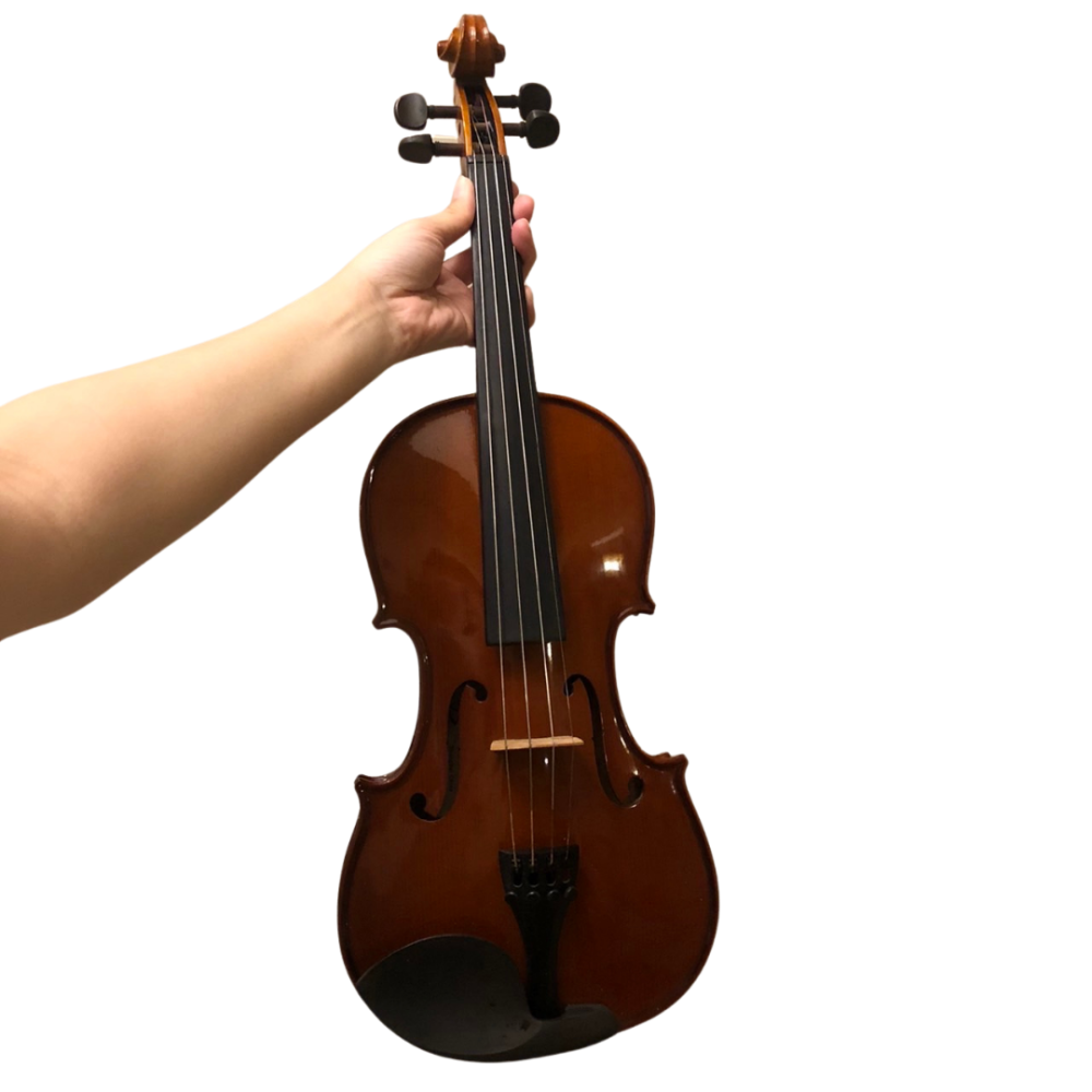 ❮近新❯ 日本 Bestler 4/4 Size Violin Outfit 小提琴 小提琴套裝 含硬殼琴盒 櫻桃木弓-細節圖8