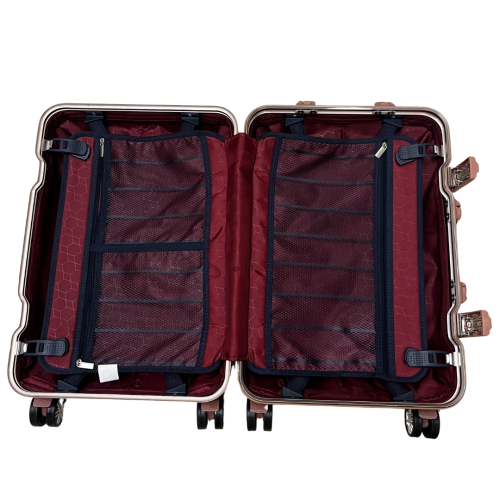 ❮二手❯ 義大利 BATOLON 20吋 旅行箱 霽月星辰 鋁框硬殼 行李箱 登機箱 360度防爆輪 航空箱 托運箱