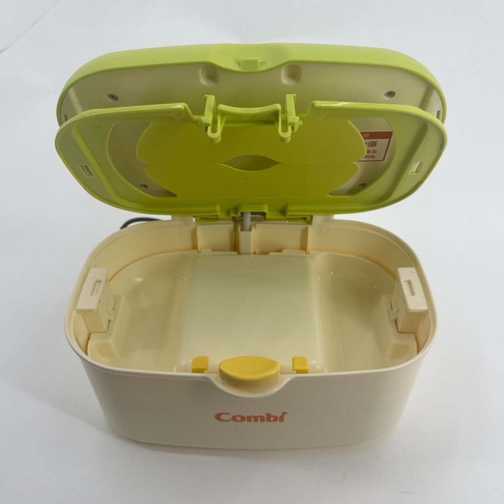 ❮二手❯ 日本 Combi 康貝 wet wipe warmer 溼紙巾加溫器 兒童濕紙巾 專利技術 抽取順暢至最後一張-細節圖4