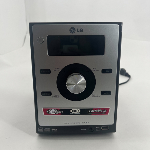 ❮二手❯ 韓國 LG 樂金 桌上型CD音響 桌面音響 XA14-FOU 主機喇叭 iPod iPhone 音響
