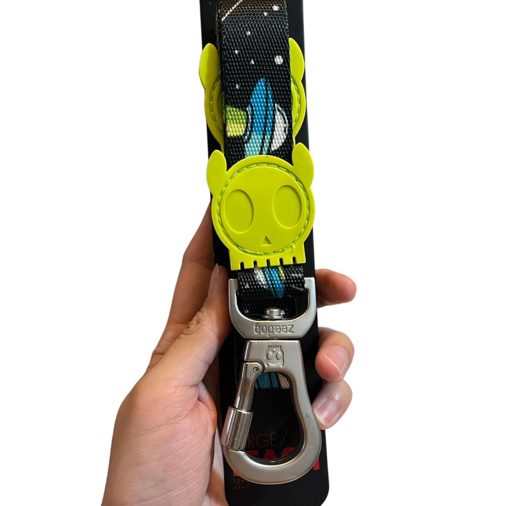 ❮全新❯ 美國 zee.dog Qzee 狗狗牽引繩 牽繩 不銹鋼帶鎖 小中大型犬 防暴衝 寵物 金毛柯基泰迪法鬥遛狗鏈-細節圖2