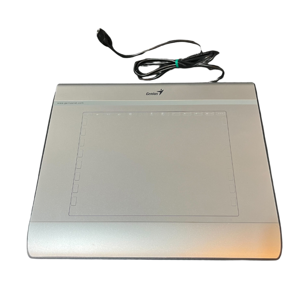 ❮近新❯ Genius 昆盈 i608 數位手寫板 繪圖板 美工專用 6x8 1024階 附滑鼠 觸控筆 Macbook-細節圖2