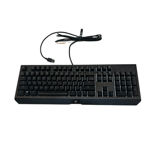 ❮二手❯ 新加坡 RAZER 雷蛇 黑寡婦蜘蛛 機械式RGB鍵盤 RZ03-02860700-R3T1 電競機械鍵盤