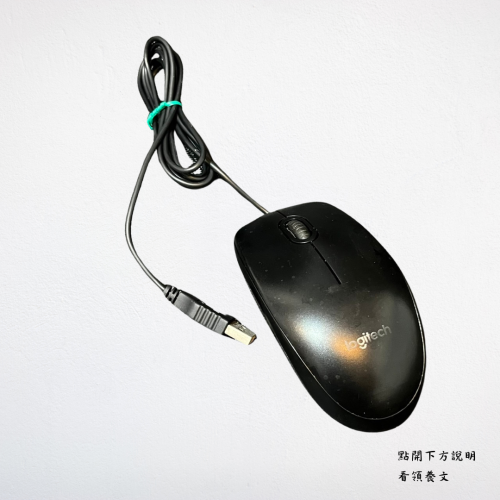 ❮二手❯ 瑞士 Logitech 羅技 M100r M100 USB 光學滑鼠 1000dpi 高解析 滑鼠 鍵盤 鍵鼠