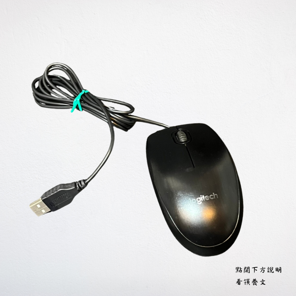 ❮二手❯ 瑞士 Logitech 羅技 M100r M100 USB 光學滑鼠 1000dpi 高解析 滑鼠 鍵盤 鍵鼠-細節圖9