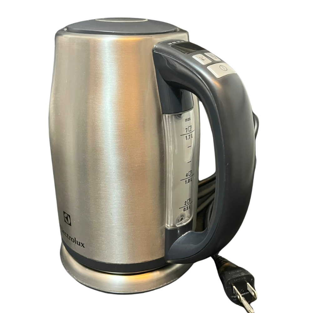 ❮二手❯ 瑞典 Elextrolux 伊萊克斯 EEK6603S 1.7L智慧溫控不鏽鋼電茶壺 快煮壺 煮水壺 熱水壺-細節圖7