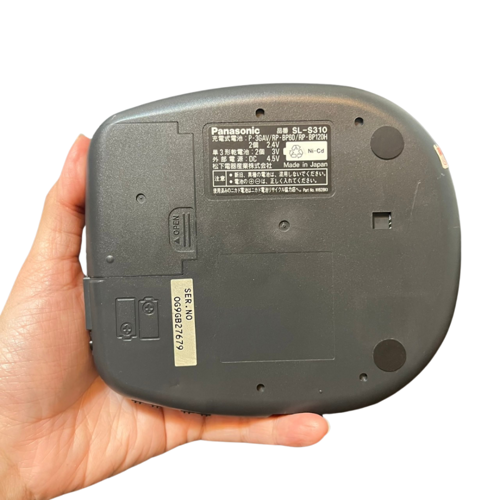 ❮二手❯ 日本 Panasonic 國際牌 隨身聽 CD player SL-S310 CD播放器 懷舊電器 需搭配耳機-細節圖5