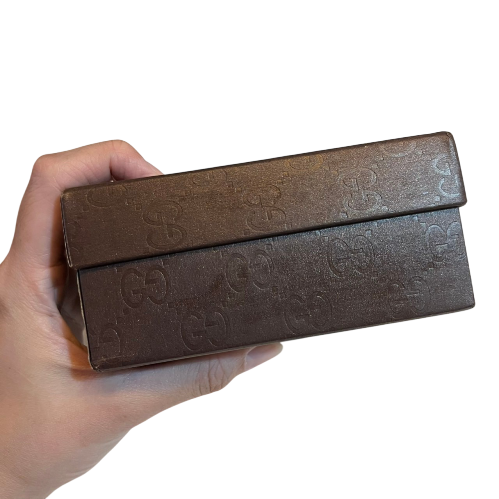 ❮二手❯ 原廠空盒 義大利 GUCCI 古馳 小禮盒 精品特規 絕版限量 高質感外盒 禮盒 盒子 原廠空盒 紙盒-細節圖3