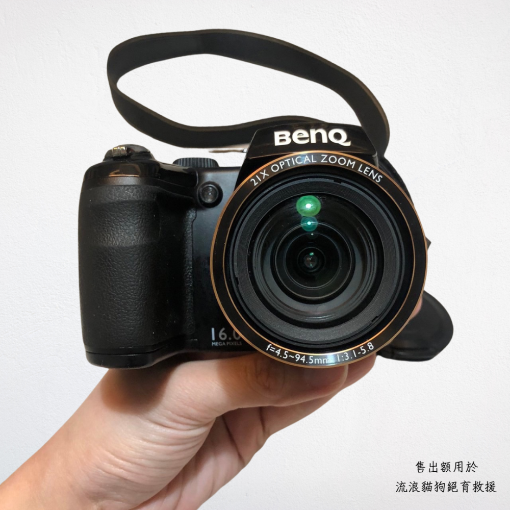 ❮二手❯ BenQ GH600 1/2.3＂ 類單眼相機 橋式相機 16 MP CCD 黑色 數位單眼相機 光學變焦-細節圖2