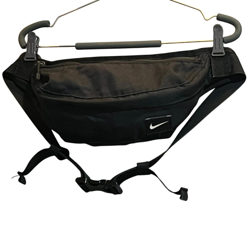 ❮二手❯ 美國 NIKE 耐吉 腰包 側背包 hood waistpack BZ9814-067 斜背包 外送 機車 包-細節圖2