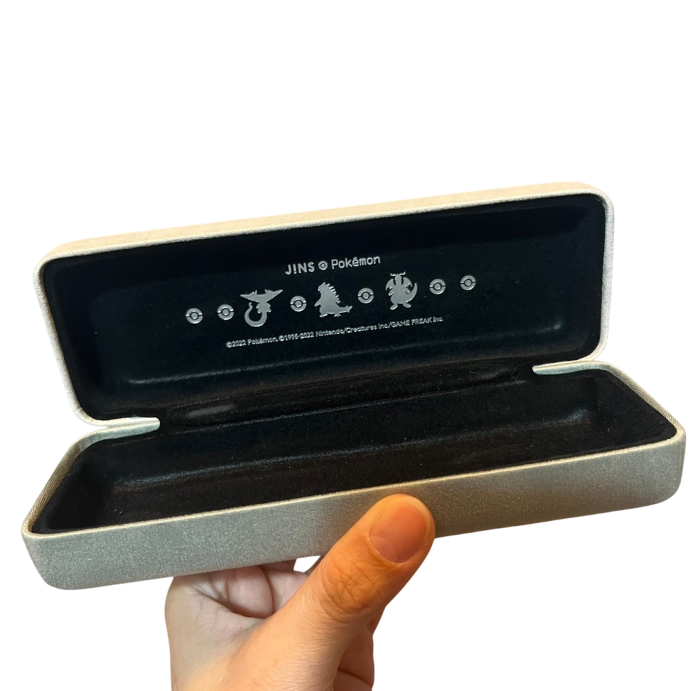 ❮二手❯ 日本 JINS 精靈寶可夢 JINS推出聯名眼鏡盒 眼鏡盒 皮卡丘 卡比獸 妙蛙花 拉普拉斯  噴火龍 水箭龜-細節圖7