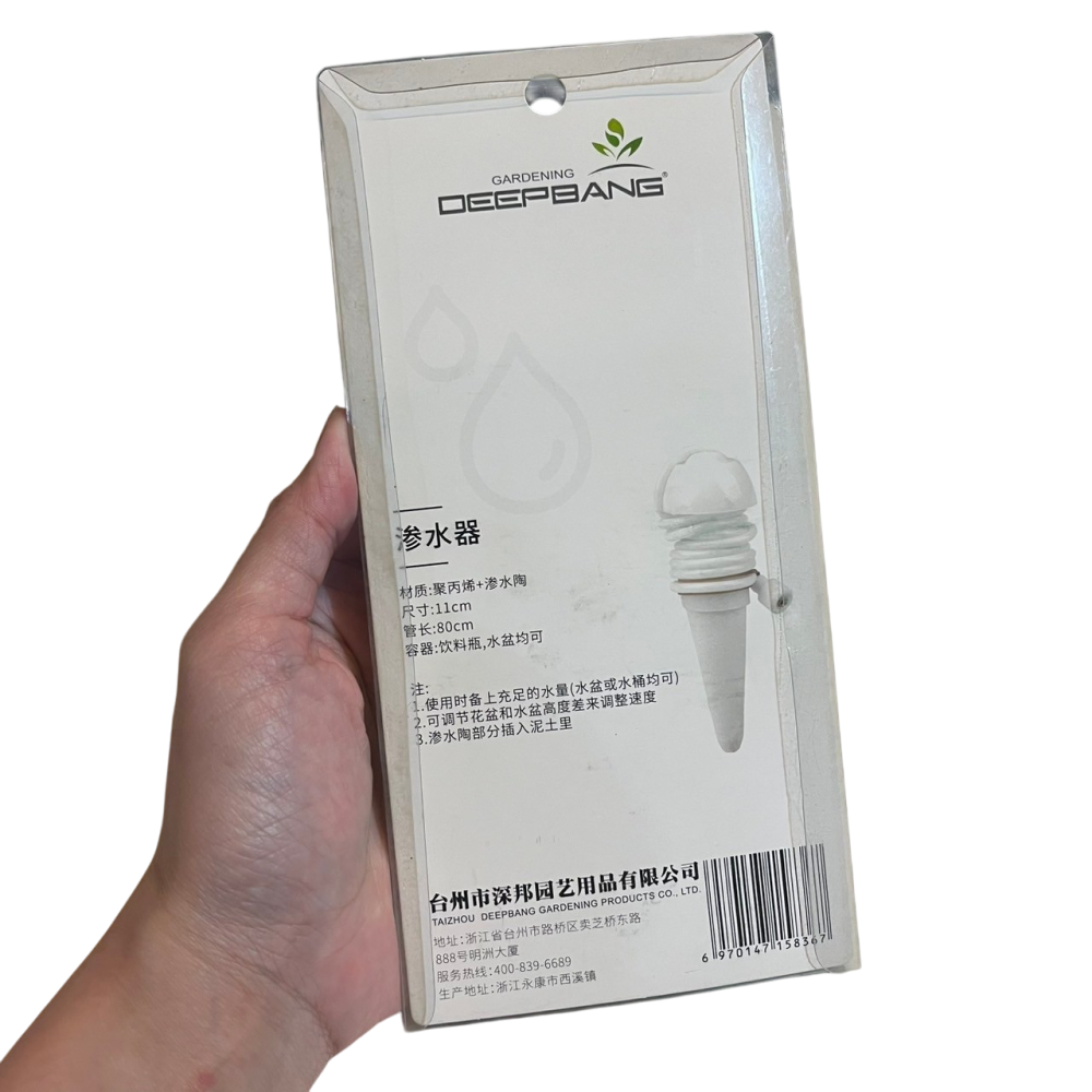 ❮全新❯ GARDENING DEEPBANG 自動澆水器 澆花器 陶瓷 陶瓷盆栽 澆水器 自動澆花 澆水神器 花盆-細節圖5