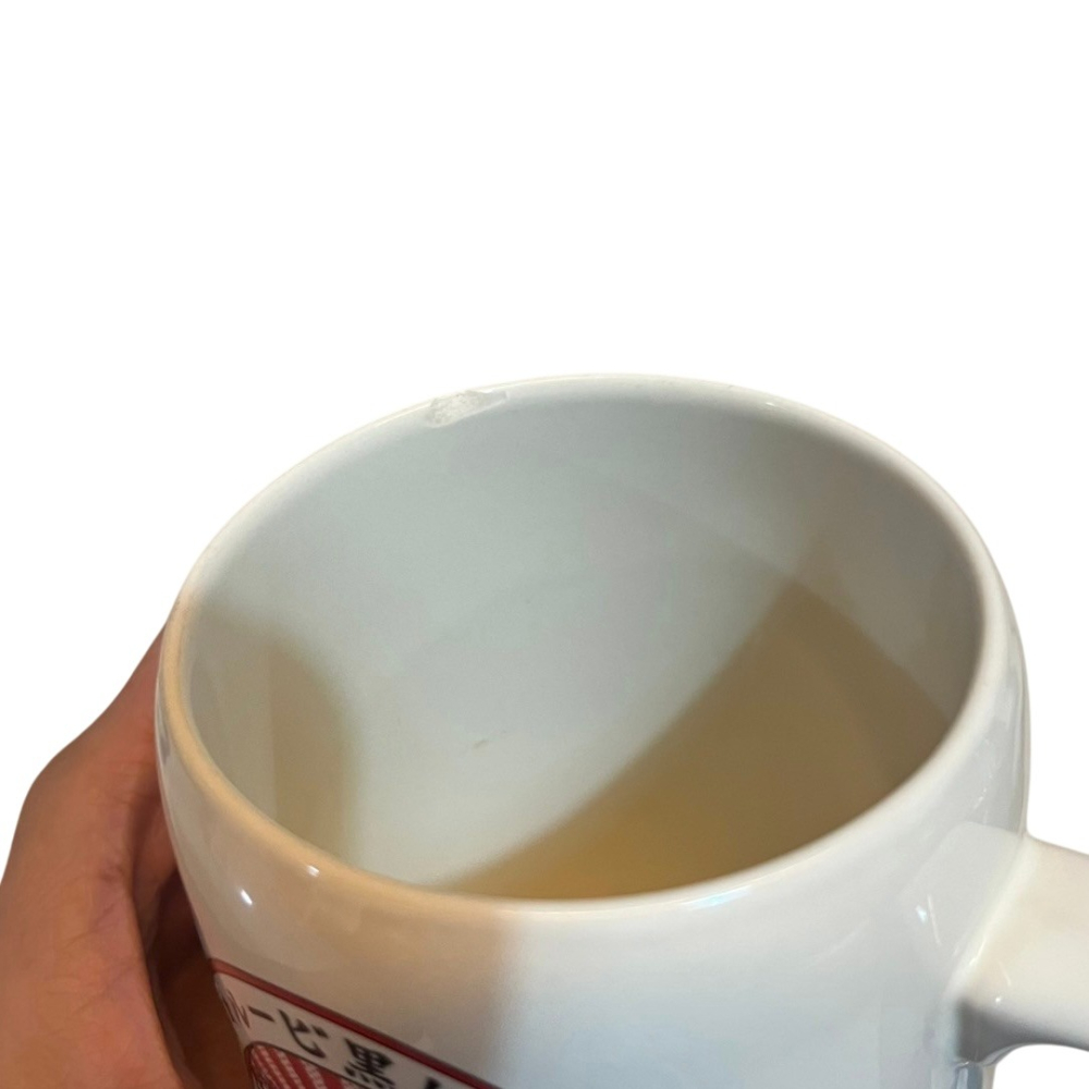 ❮二手❯ 日本 ASAHI 食樂工房 Asahi 朝日 啤酒 大 啤酒杯 復古陶瓷馬克杯 燒酒杯 酒杯 清酒 燒酒-細節圖3