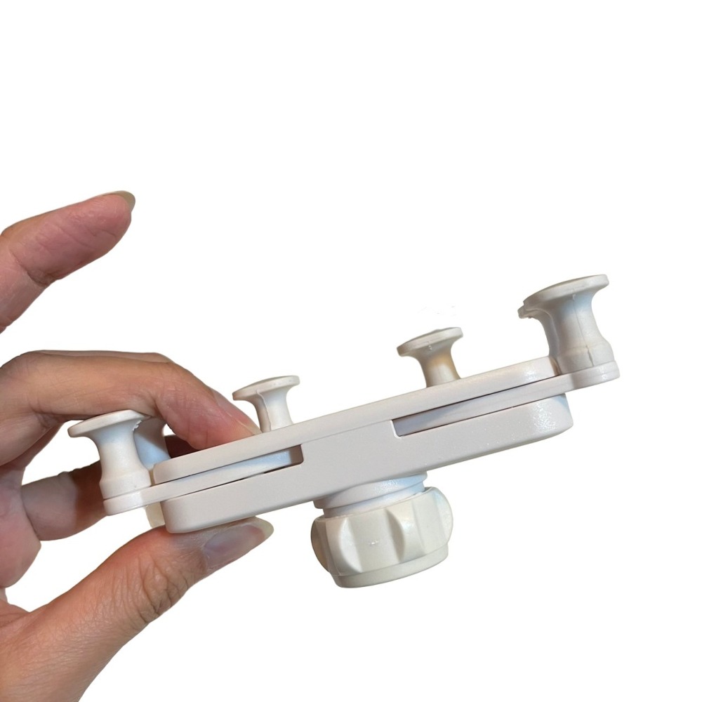 ❮全新❯ Ruiqian 穩固防抖 不擋風口 不擋視線 重力感應汽車手機支架 車載導航支架 出風口掛鉤式固定-細節圖6