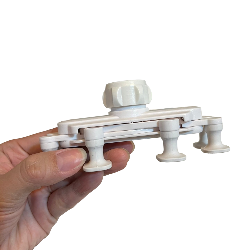 ❮全新❯ Ruiqian 穩固防抖 不擋風口 不擋視線 重力感應汽車手機支架 車載導航支架 出風口掛鉤式固定-細節圖7