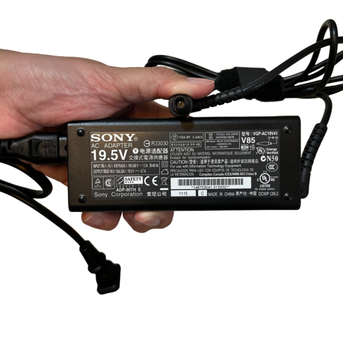 ❮二手❯ 日本 SONY 索尼 VAIO 筆電充電器 19.5V 4.7A 90W 型號 VGP-AC19V41 變壓器