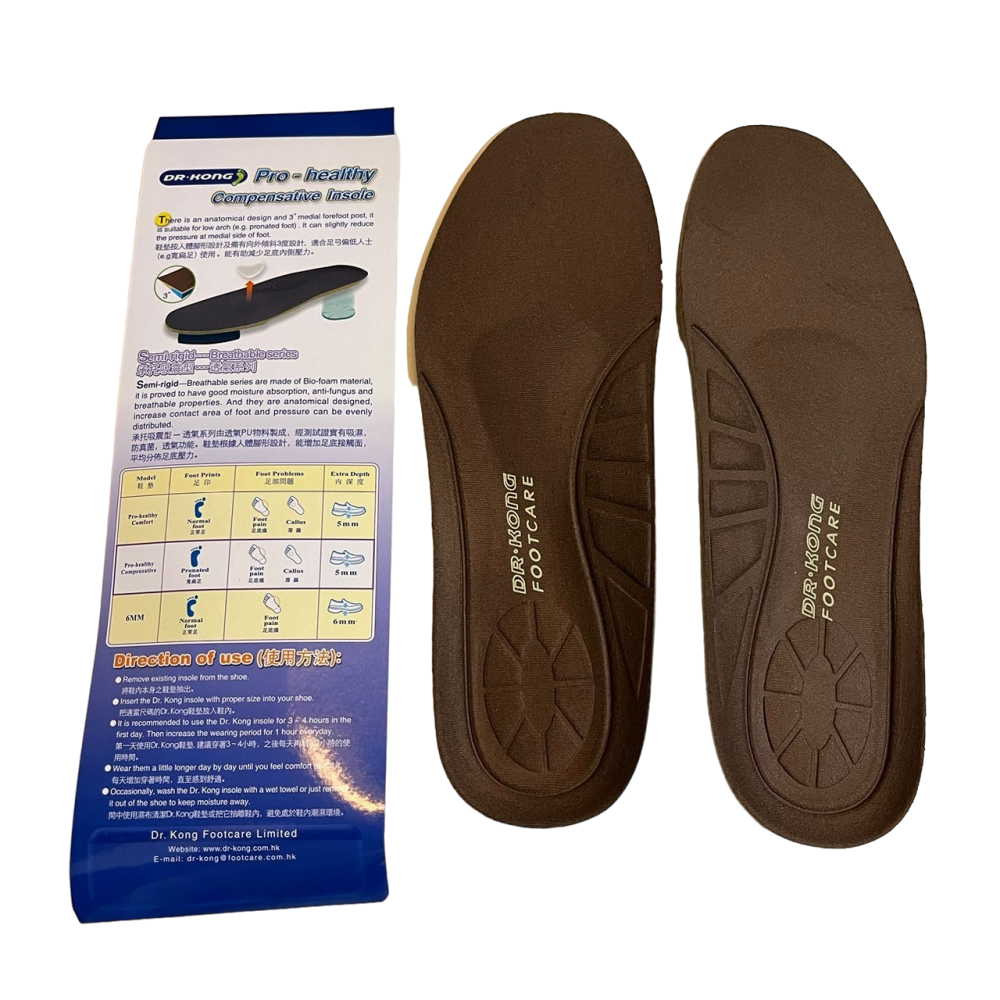❮近新❯ INXTINCT 原足力引導型鞋墊 Dr. Kong Pro-healthy Compensative鞋墊-細節圖3