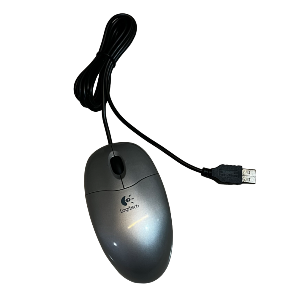 ❮二手❯ 瑞士 Logitech 羅技 Optical M-BZ96C 有線滑鼠 人體工學設計 高精度光學感應器即插即用-細節圖3