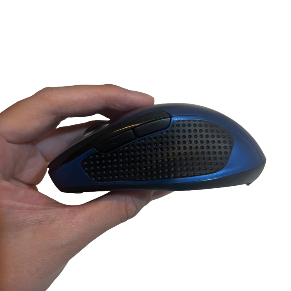 ❮二手❯ JEEMEE 2.4G 無線滑鼠 wireless mouse JM-M8188 防滑橡膠紋理 USB接收器-細節圖2