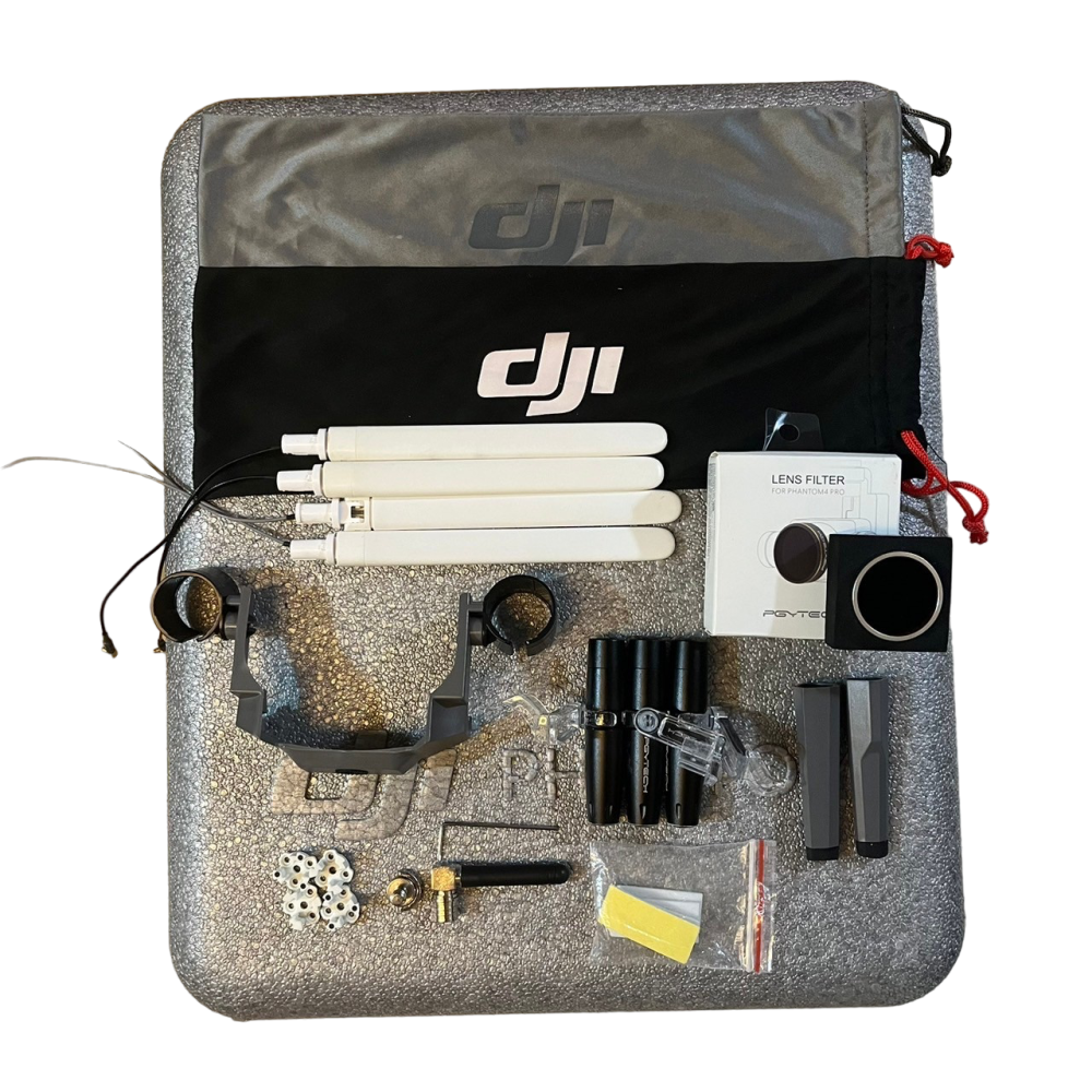 ❮二手❯ DJI 大疆 Support for Phantom 4 Pro 空拍機配件 防塵箱 遙控器 電源線 螺旋槳-細節圖7