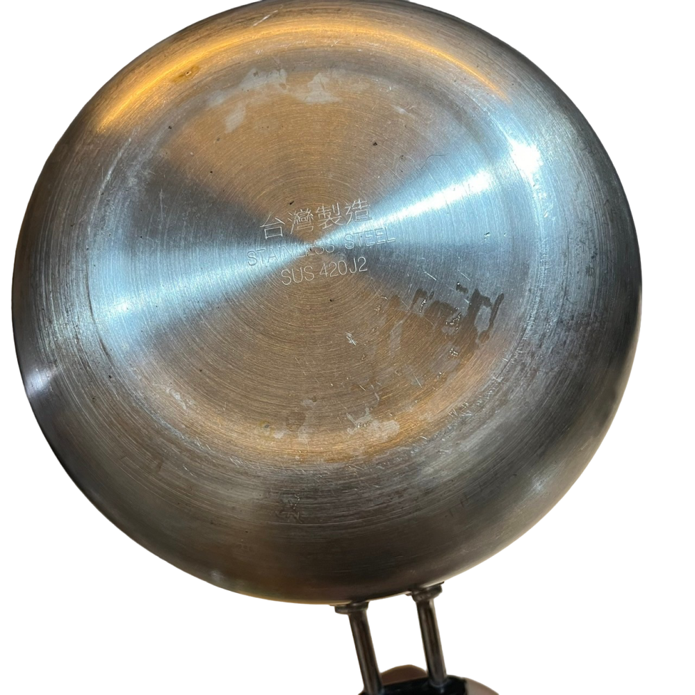 ❮二手❯ 日本 Don Quijote 唐吉軻德 16cm 不銹鋼單柄湯鍋 炒菜鍋 平底鍋 煎鍋 廚房用品 廚具-細節圖9