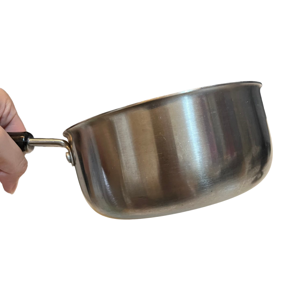 ❮二手❯ 日本 Don Quijote 唐吉軻德 16cm 不銹鋼單柄湯鍋 炒菜鍋 平底鍋 煎鍋 廚房用品 廚具-細節圖10