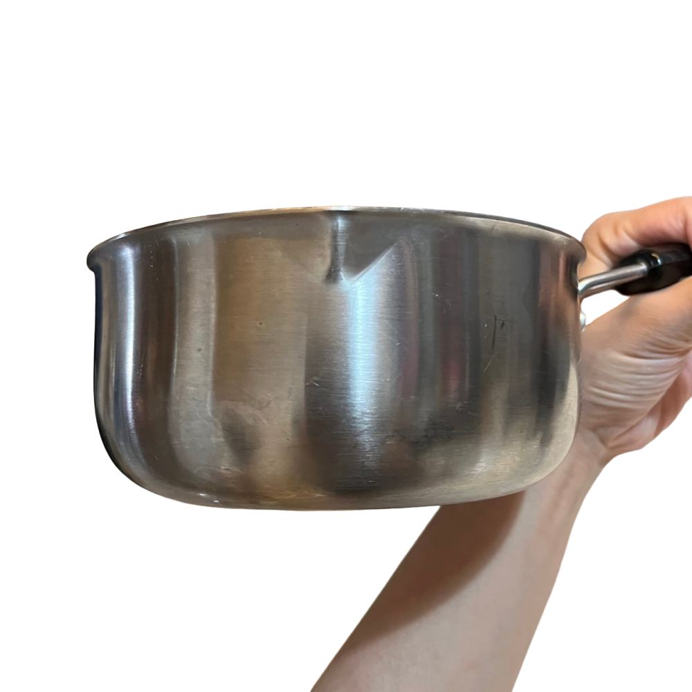 ❮二手❯ 日本 Don Quijote 唐吉軻德 16cm 不銹鋼單柄湯鍋 炒菜鍋 平底鍋 煎鍋 廚房用品 廚具-細節圖11