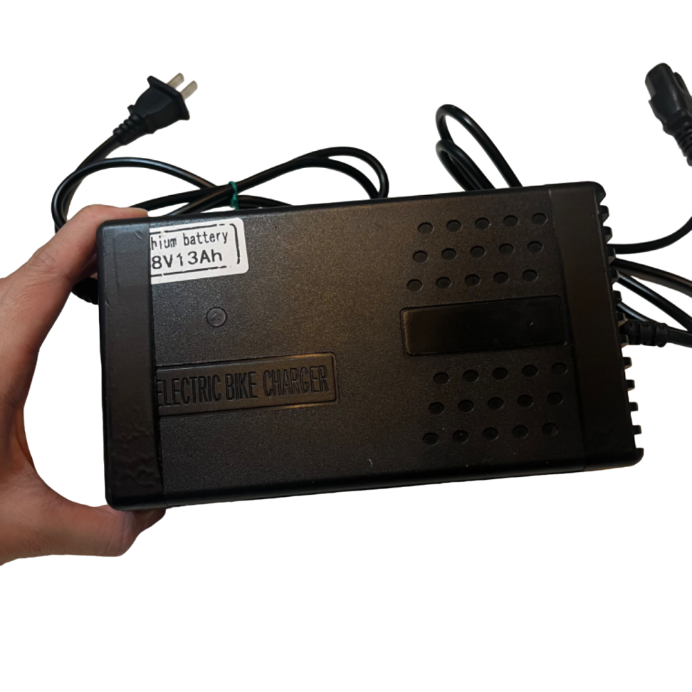 ❮二手❯ JY-48 48V 12A 電動車充電器 鉛酸電池 品字頭 110V/60Hz 台灣電壓 電源供應充電器-細節圖2