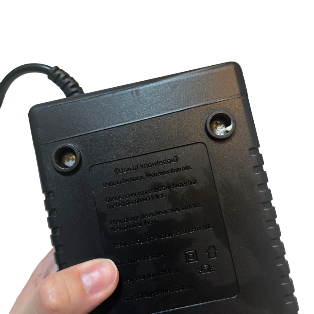 ❮二手❯ JY-48 48V 12A 電動車充電器 鉛酸電池 品字頭 110V/60Hz 台灣電壓 電源供應充電器-細節圖5