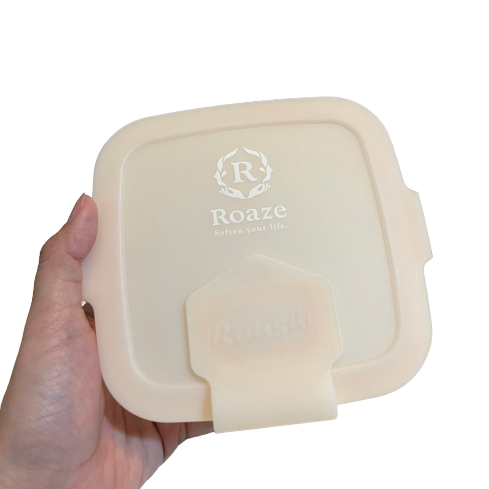 ❮全新❯ Roaze 柔仕矽膠抽取盒 濕紙巾收納盒 雙重鎖水結構 食品容器材質 快速抽取孔 透明盒體-細節圖6