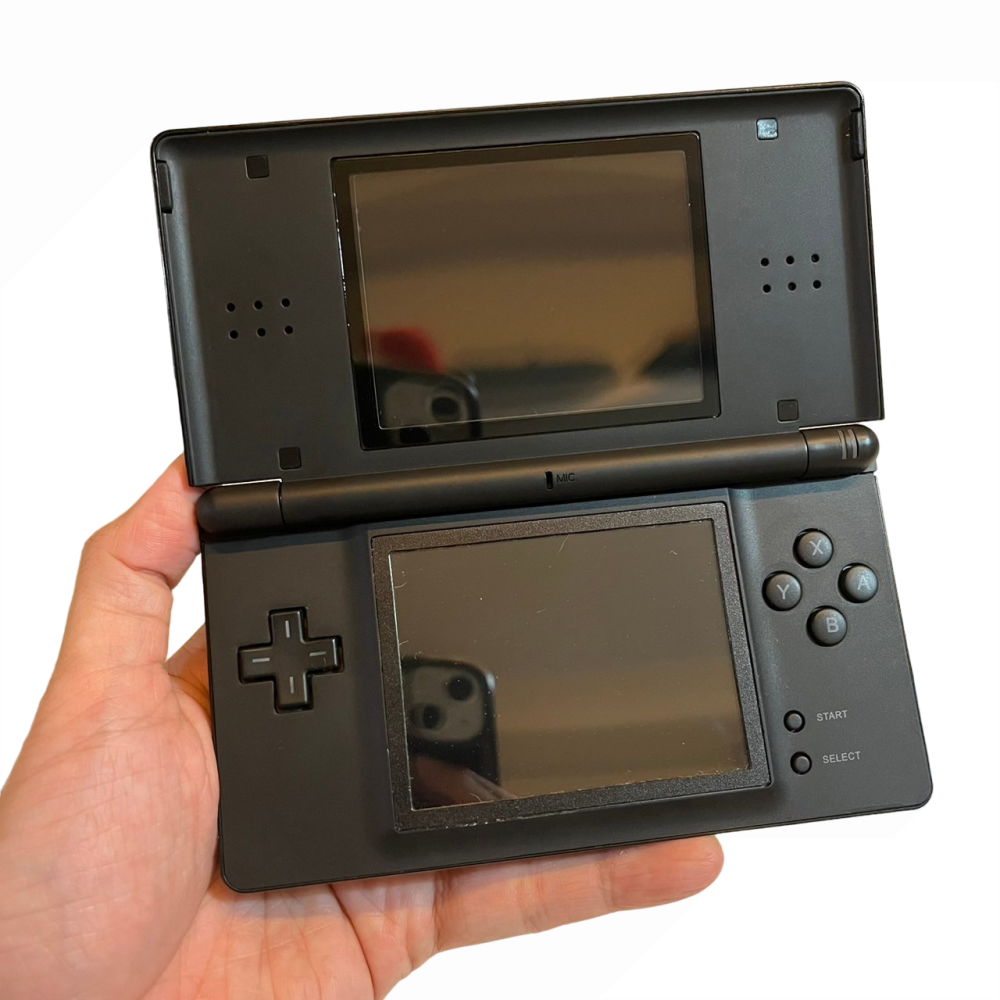 ❮二手❯ 日本 Nintendo 任天堂 NDS系列主機 3DS LL 藍色機 已改機 內建遊戲 含電源線 保護殼-細節圖2