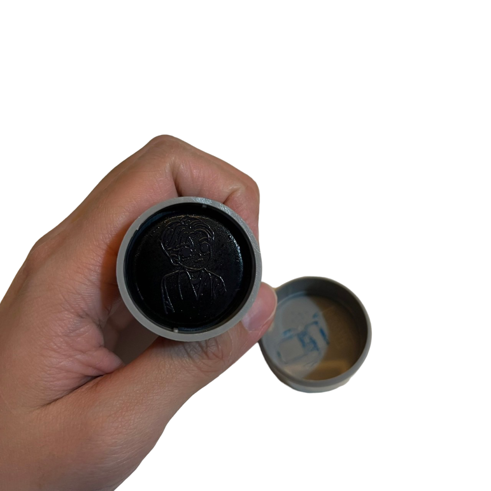 ❮二手❯ 韓國 Korean speaking boys 印章 印泥 蓋章 隨手印章 紀念章-細節圖3