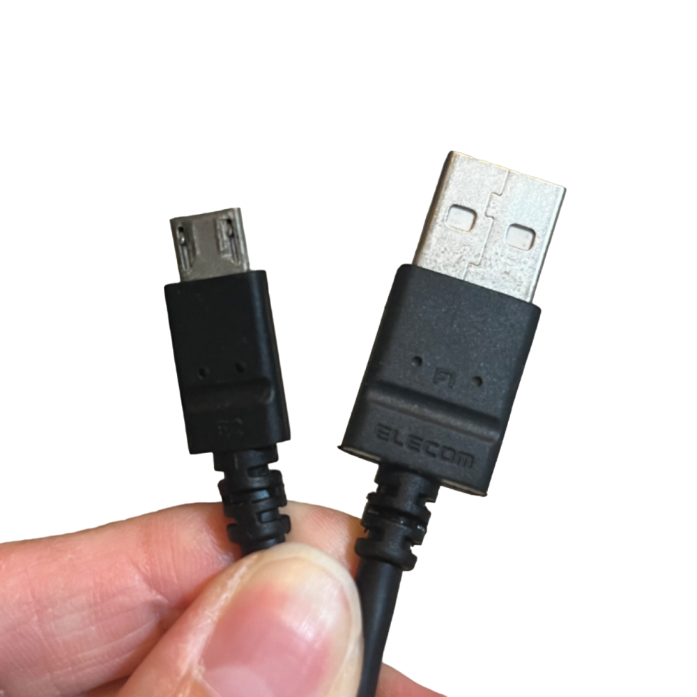 ❮二手❯ 日本 ELECOM Micro USB 傳輸充電線 1.2M 智慧型手機充電傳輸線 3C電器通用充電線-細節圖2