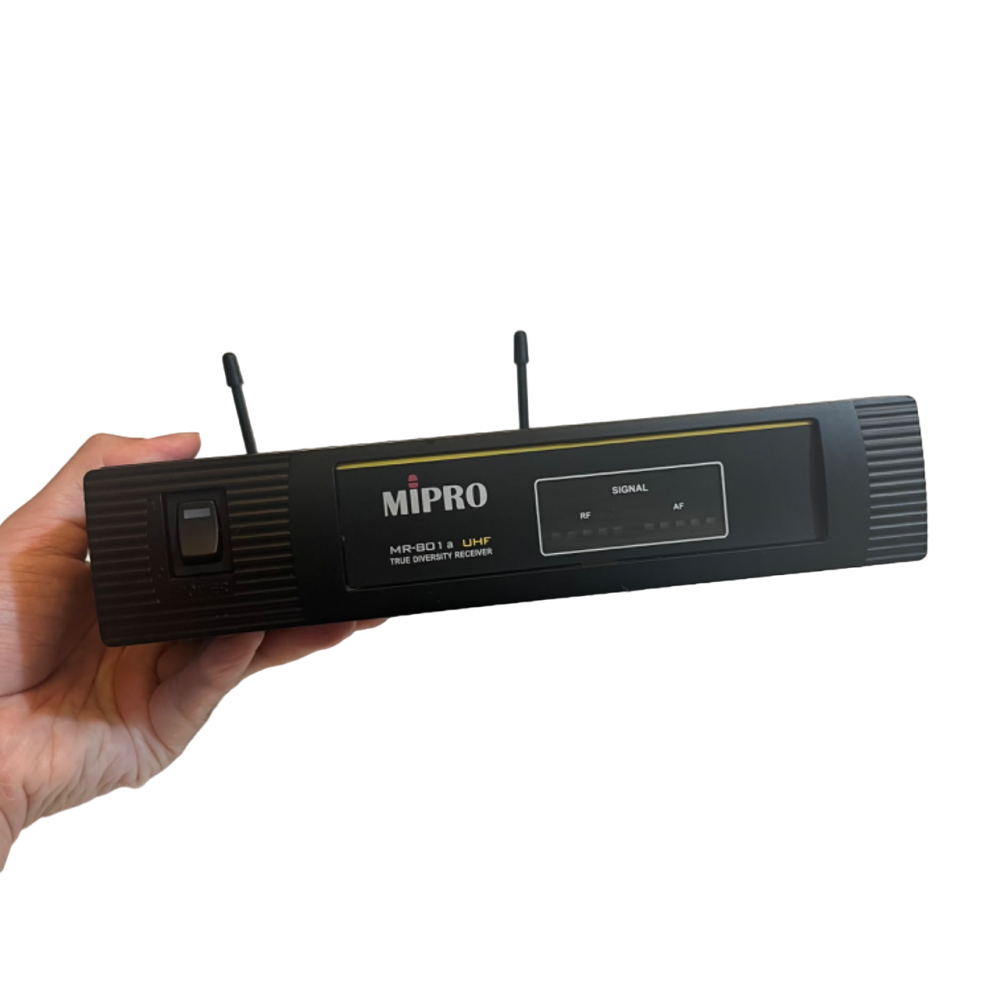 ❮二手❯ MIPRO 嘉強電子 MR-801a無線麥克風專用 UHF單頻道純自動選訊接收機 採用雜音干擾較少的UHF頻段-細節圖7