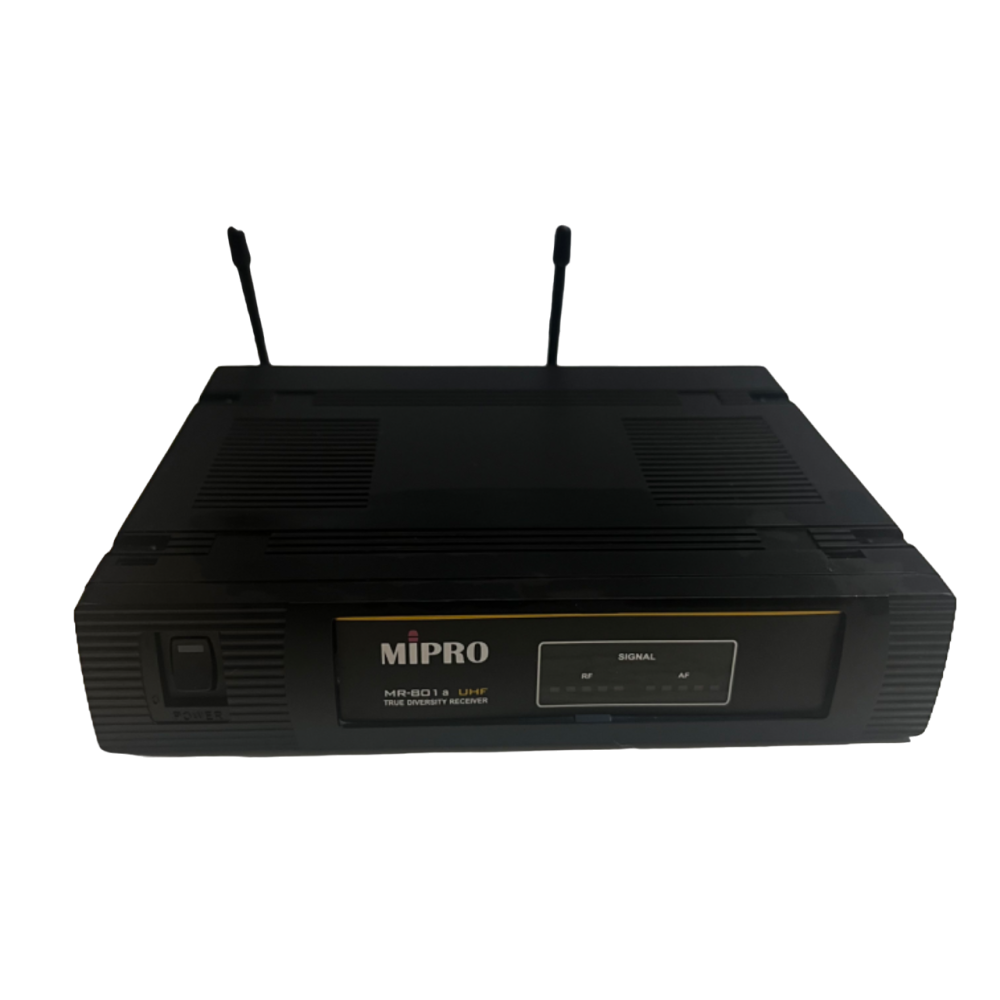 ❮二手❯ MIPRO 嘉強電子 MR-801a無線麥克風專用 UHF單頻道純自動選訊接收機 採用雜音干擾較少的UHF頻段-細節圖9