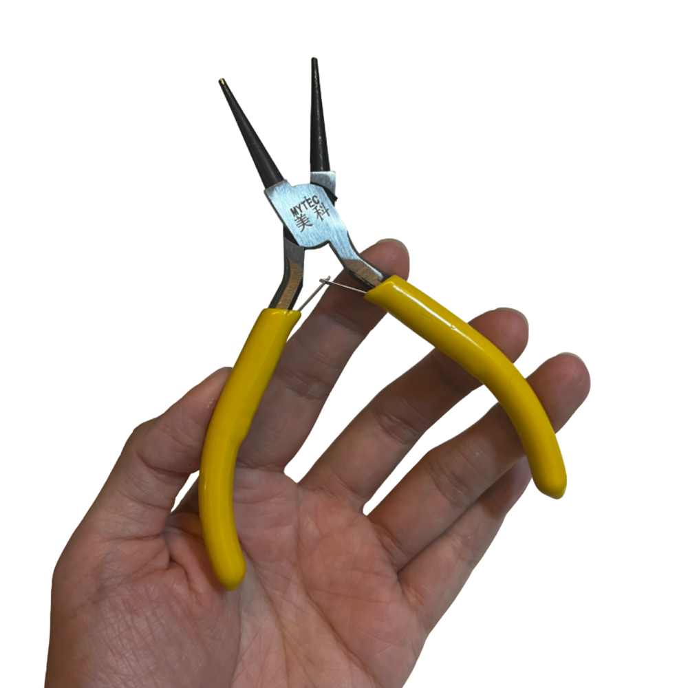 ❮全新❯ 美科 MYTEC 5寸 迷你圓嘴鉗 針型鉗 小手工 鉗子 工具 diy 首飾珠寶 手作-細節圖7